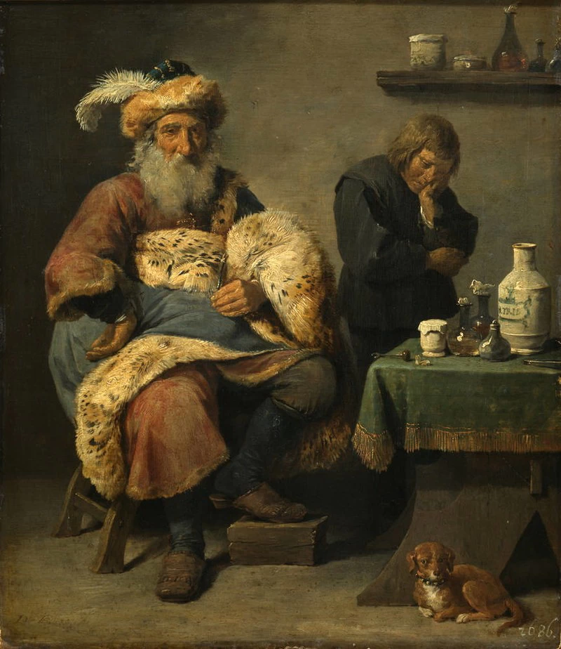 Il dentista - Gemäldegalerie Alte Meister, Dresda